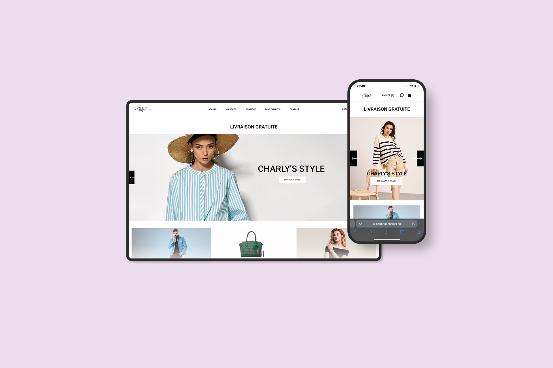 Charly’s Boutique en Ligne à Sion